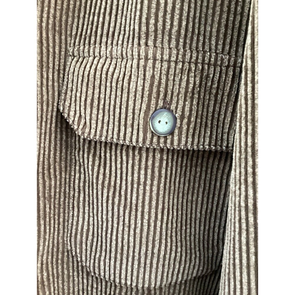 Breezin Vintage Corduroy Sport Jacket Oversized Shirt Button Up XXL With Tags - Picture 4 of 10